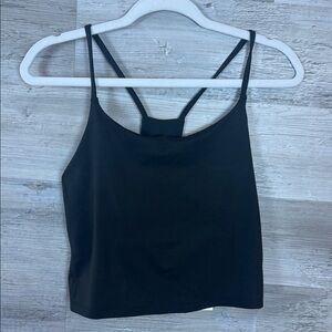 Girlfriend Collective Women's Black Strappy Top